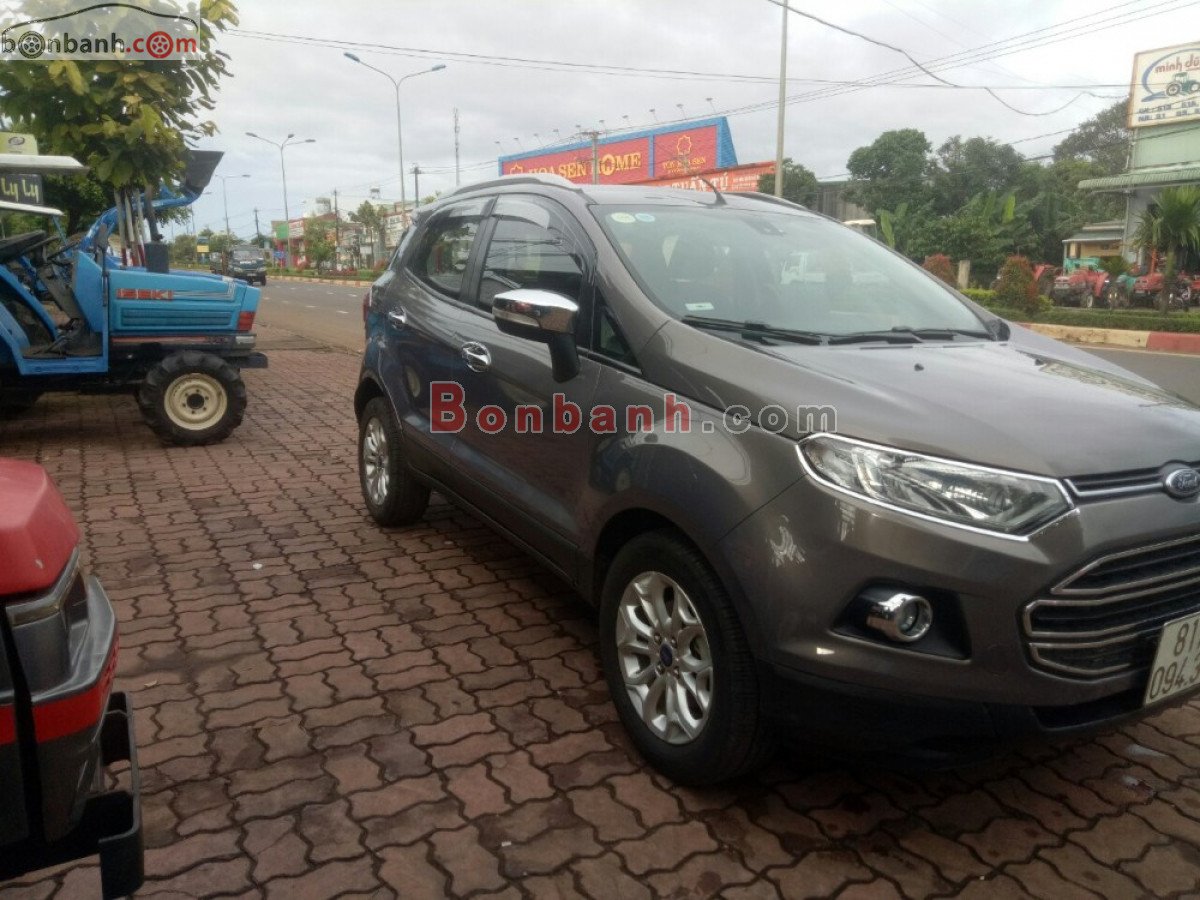 Ford EcoSport   Titanium 1.5 AT 2016 - Cần bán lại xe Ford EcoSport Titanium 1.5 AT năm sản xuất 2016, màu xám 