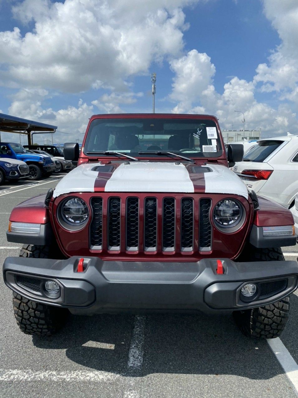 Jeep Wrangler 2021 - Bộ đôi Jeep Wrangler Rubicon màu độc vừa cập cảng Việt Nam