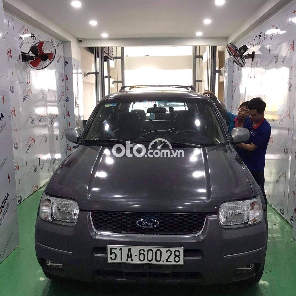 Ford Escape 2002 - Bán ô tô Ford Escape sản xuất 2002, màu xám 