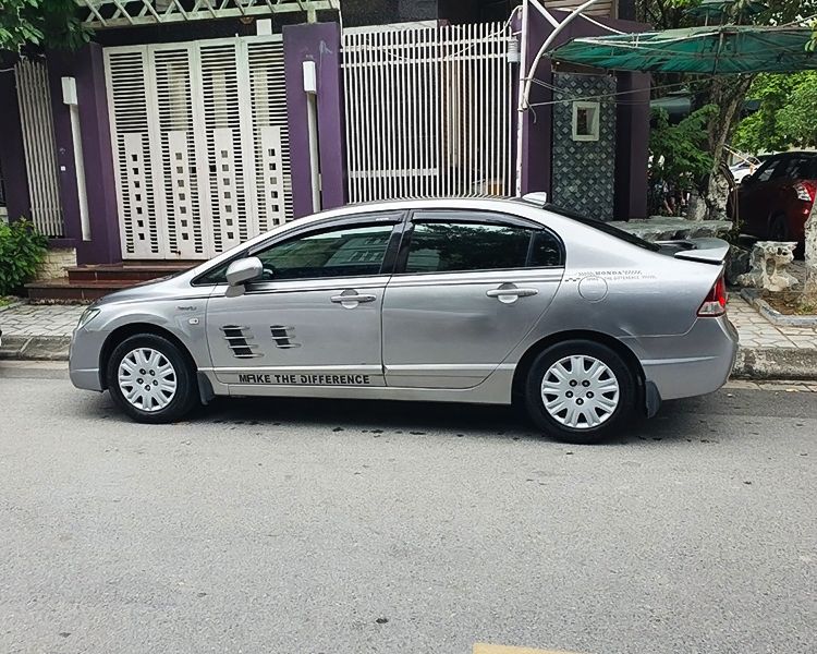 Honda Civic   MT 2008 - Bán Honda Civic MT đời 2008, màu xám