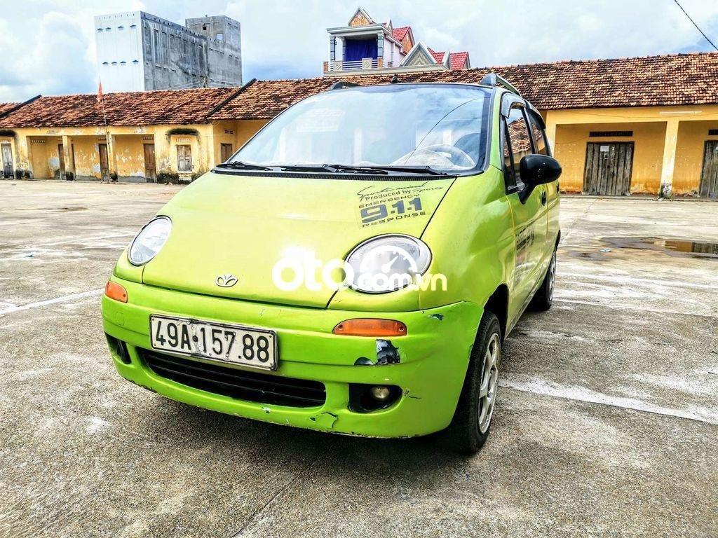 Daewoo Matiz 1999 - Bán Daewoo Matiz năm sản xuất 1999, màu xanh lam còn mới giá cạnh tranh