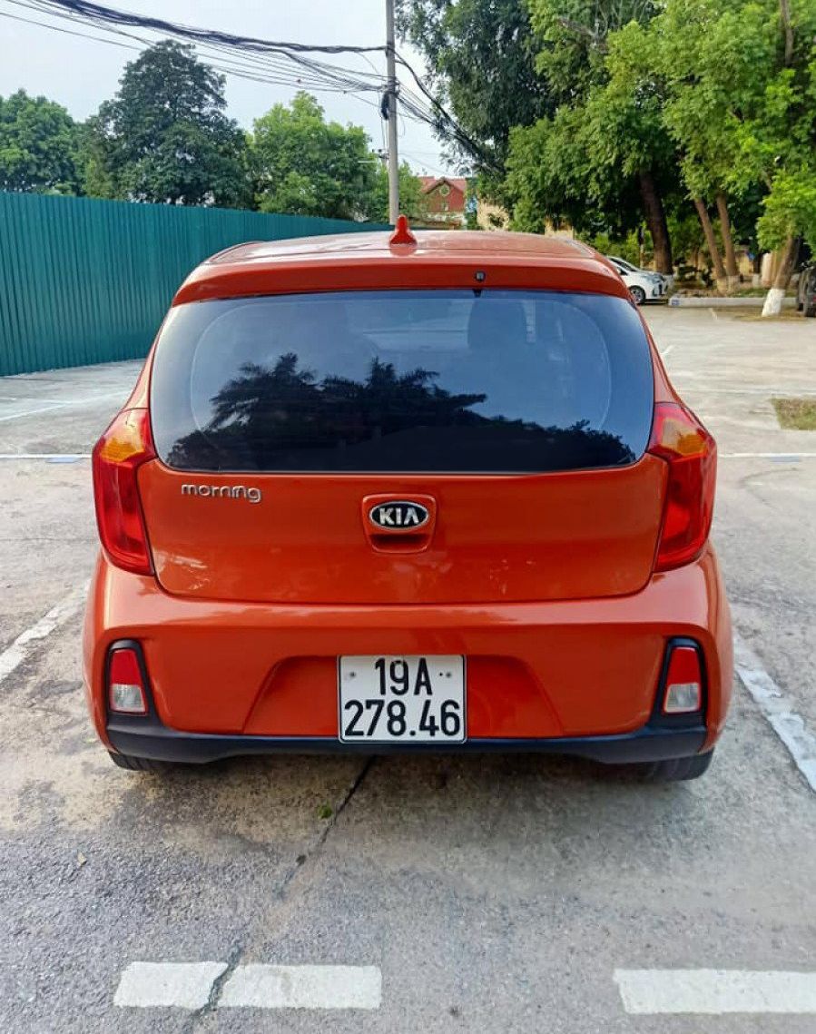 Kia Morning   EX   2016 - Cần bán lại xe Kia Morning EX đời 2016, màu vàng còn mới, giá chỉ 175 triệu