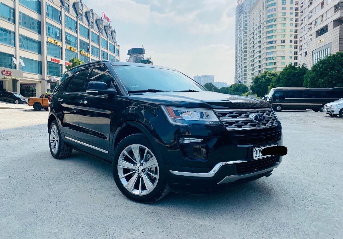 Ford Explorer   Limited  2019 - Cần bán xe Ford Explorer Limited 2019, màu đen, nhập khẩu nguyên chiếc