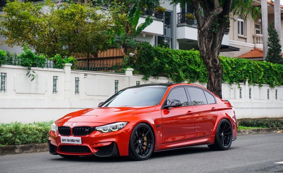 BMW M3 2016 - Cần bán lại xe BMW M3 sản xuất năm 2016, màu đỏ, xe nhập còn mới