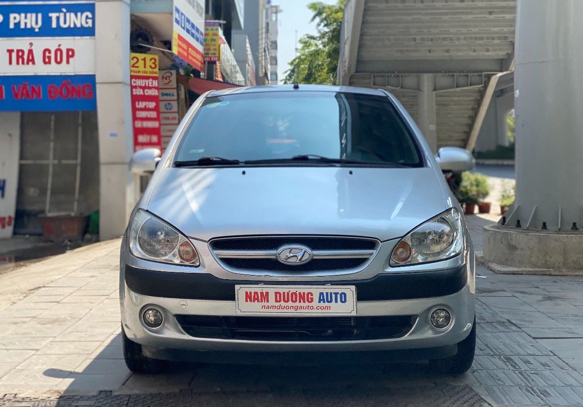 Hyundai Getz   1.4 AT  2008 - Bán ô tô Hyundai Getz 1.4 AT đời 2008, màu bạc, xe nhập