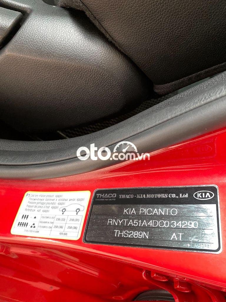 Kia Picanto 2012 - Cần bán xe Kia Picanto đời 2012, màu đỏ, nhập khẩu nguyên chiếc  