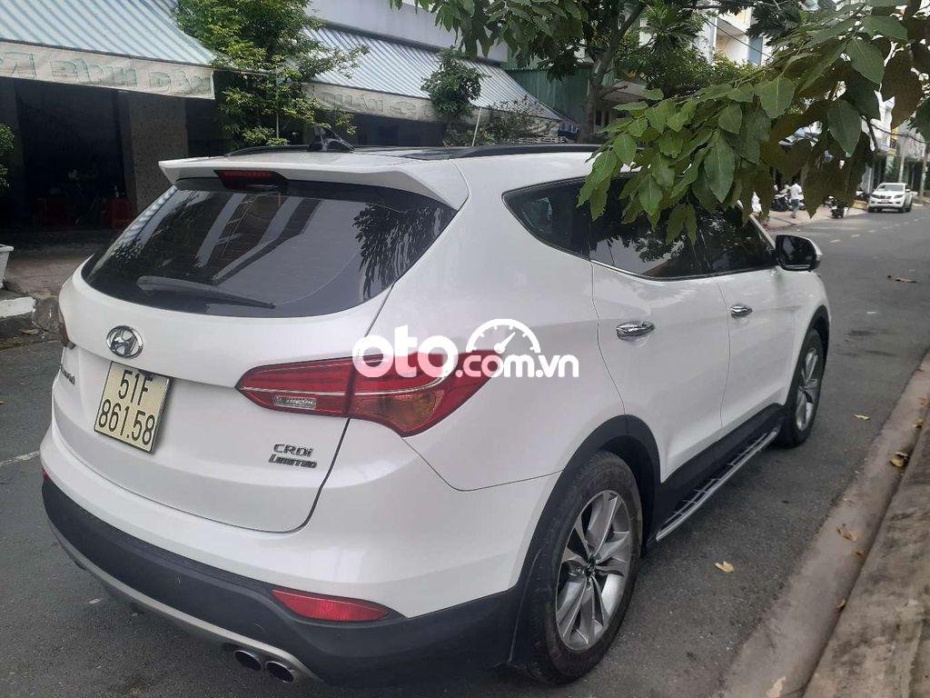 Hyundai Santa Fe 2014 - Bán Hyundai Santa Fe 2014, màu trắng