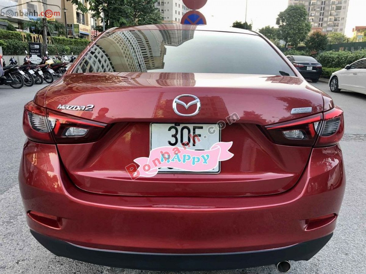 Mazda 2   1.5 AT   2015 - Cần bán gấp Mazda 2 1.5 AT đời 2015, màu đỏ  