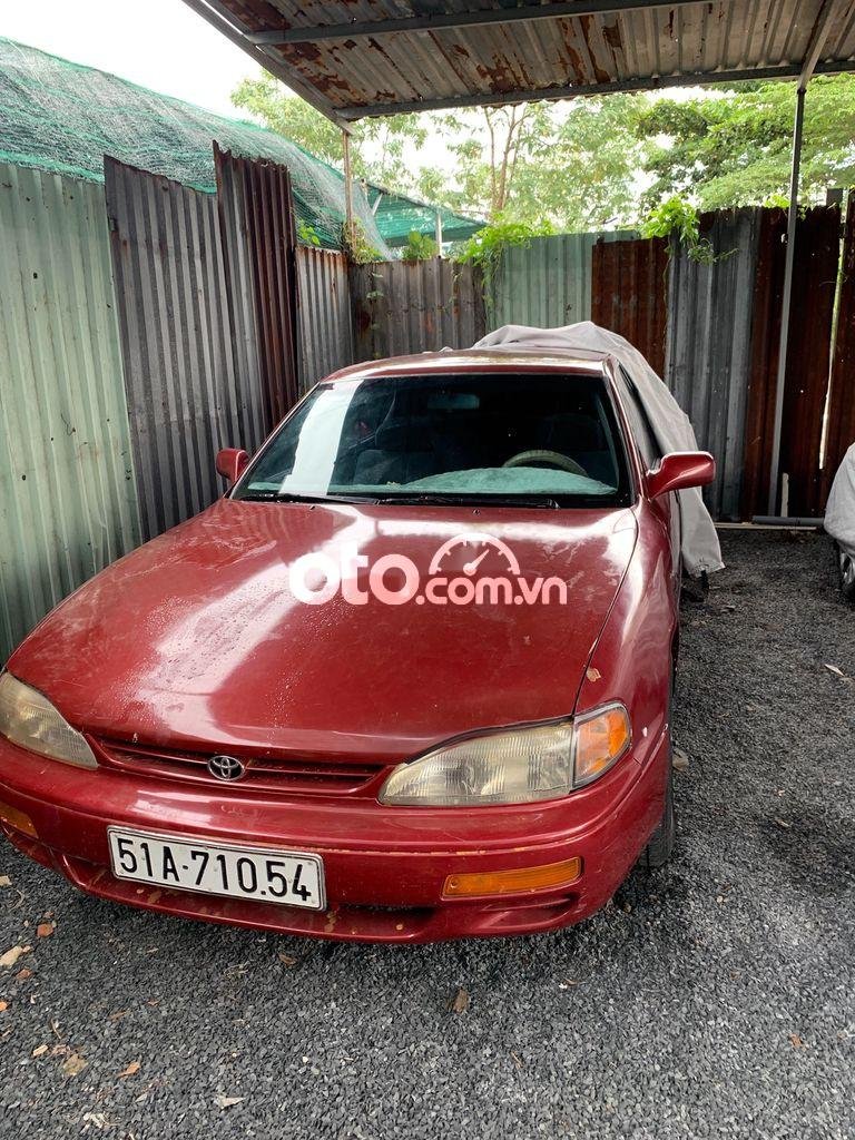 Toyota Camry 1995 - Bán Toyota Camry đời 1995, màu đỏ số tự động, giá chỉ 140 triệu