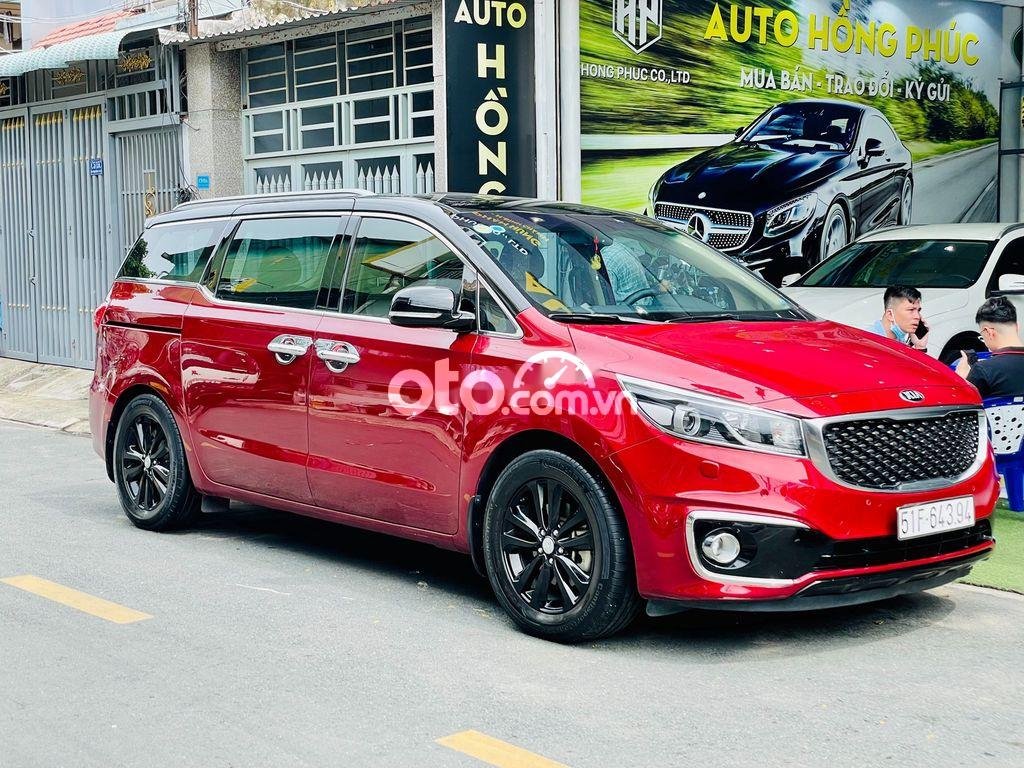 Kia Sedona   3.3 GATH  2016 - Bán ô tô Kia Sedona 3.3 GATH sản xuất 2016, màu đỏ, nhập khẩu còn mới, giá chỉ 679 triệu