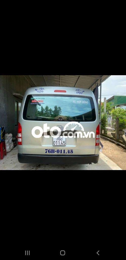 Toyota Hiace     2008 - Bán Toyota Hiace năm 2008, màu bạc