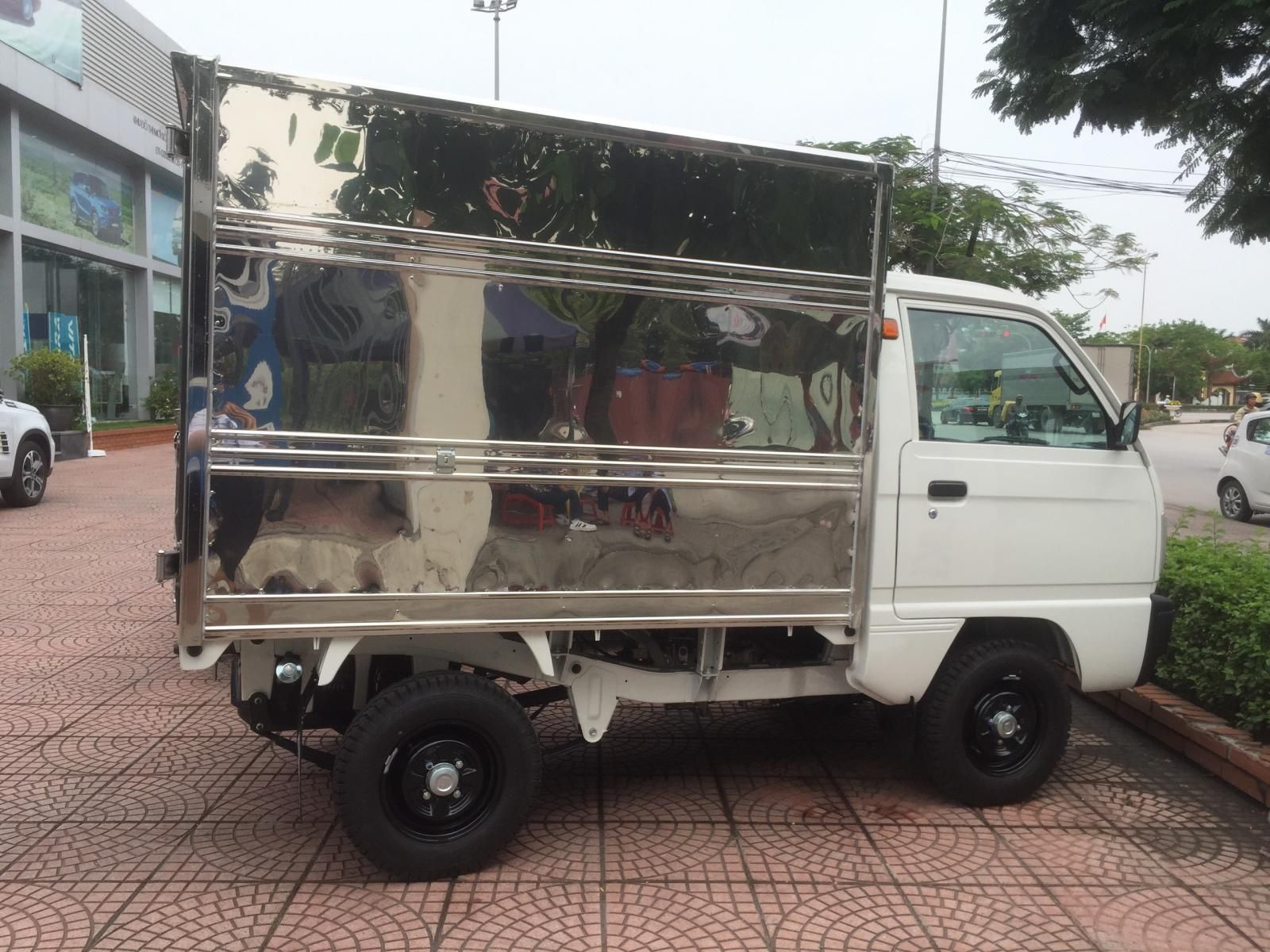 Suzuki Super Carry Truck 2021 - Bán Suzuki Truck 5 tạ các loại thùng, chỉ cần 100 tr có xe ngay