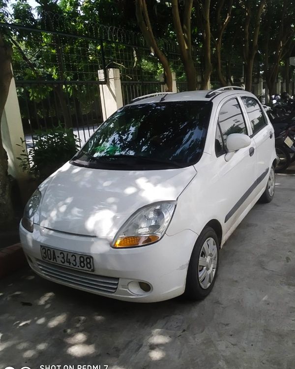 Chevrolet Spark   2009 - Bán Chevrolet Spark sản xuất năm 2009, màu trắng chính chủ