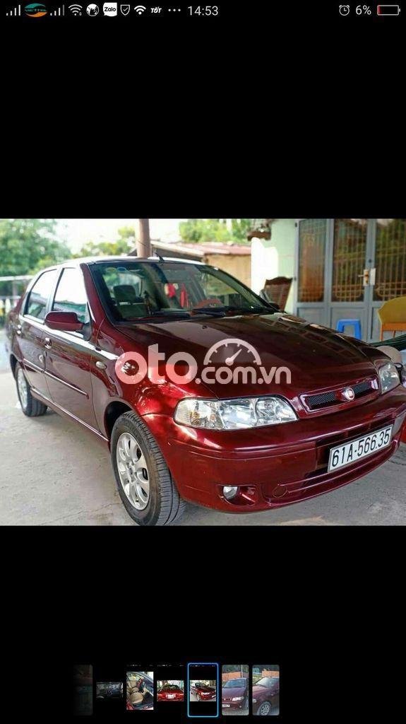 Fiat Albea   2007 - Bán ô tô Fiat Albea đời 2007, màu đỏ, nhập khẩu, giá tốt