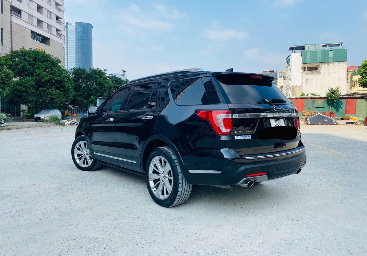Ford Explorer   Limited  2019 - Cần bán xe Ford Explorer Limited 2019, màu đen, nhập khẩu nguyên chiếc