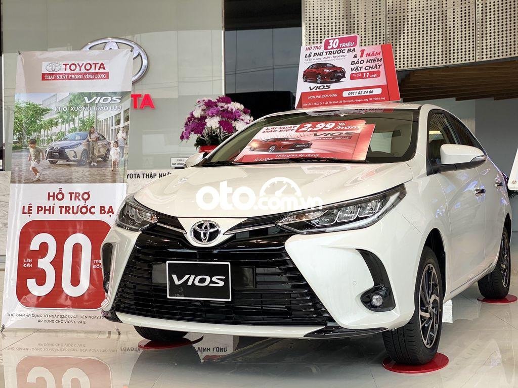 Toyota Vios 2021 - Cần bán Toyota Vios 2021, màu trắng, 478tr