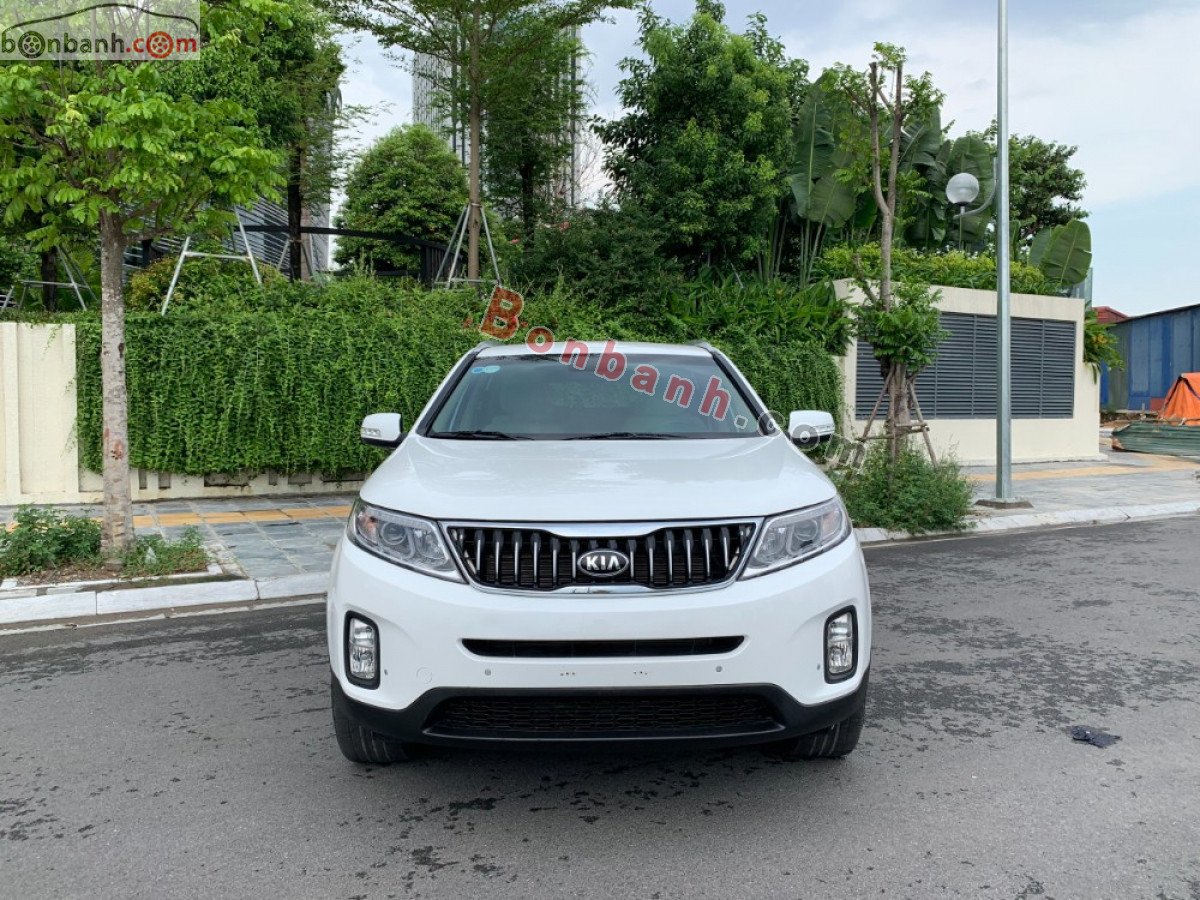 Kia Sorento   GAT  2018 - Cần bán gấp Kia Sorento GAT năm 2018, màu trắng, giá cạnh tranh