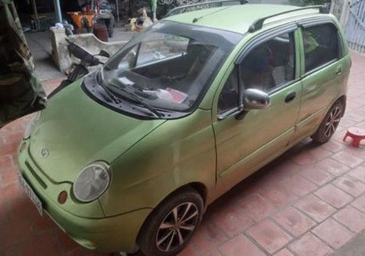 Daewoo Matiz   SE 0.8 MT 2007 - Cần bán lại xe Daewoo Matiz SE 0.8 MT sản xuất năm 2007, màu xanh