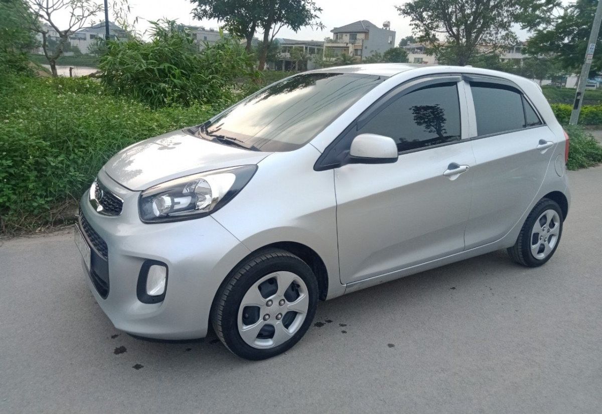 Kia Morning   1.2AT 2018 - Bán Kia Morning 1.2AT năm sản xuất 2018, màu bạc