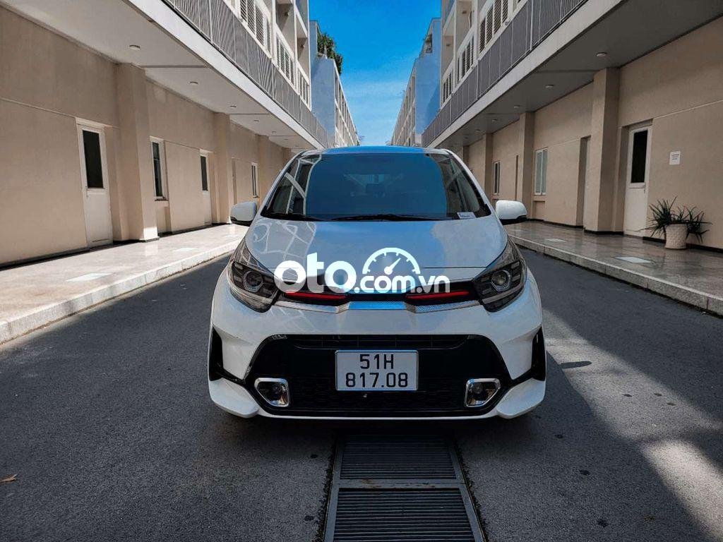 Kia Morning 2021 - Bán Kia Morning đời 2021, màu trắng 