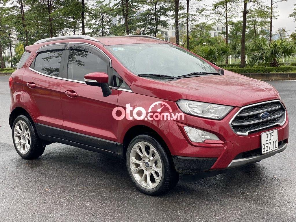 Ford EcoSport    2018 - Bán xe Ford EcoSport năm 2018, màu đỏ còn mới, 525 triệu