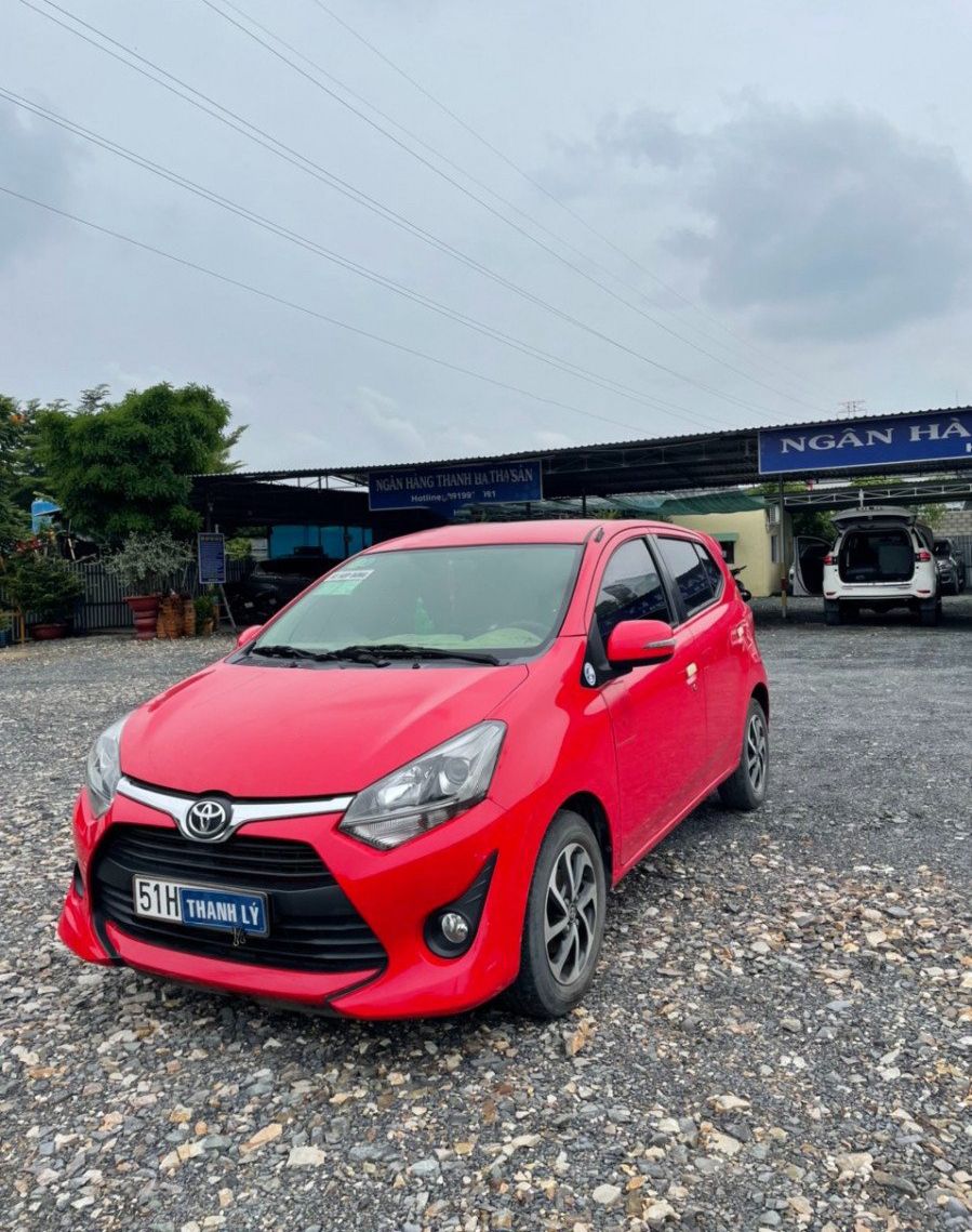 Toyota Wigo   1.2 AT 2019 - Bán Toyota Wigo 1.2 AT sản xuất 2019, màu đỏ còn mới