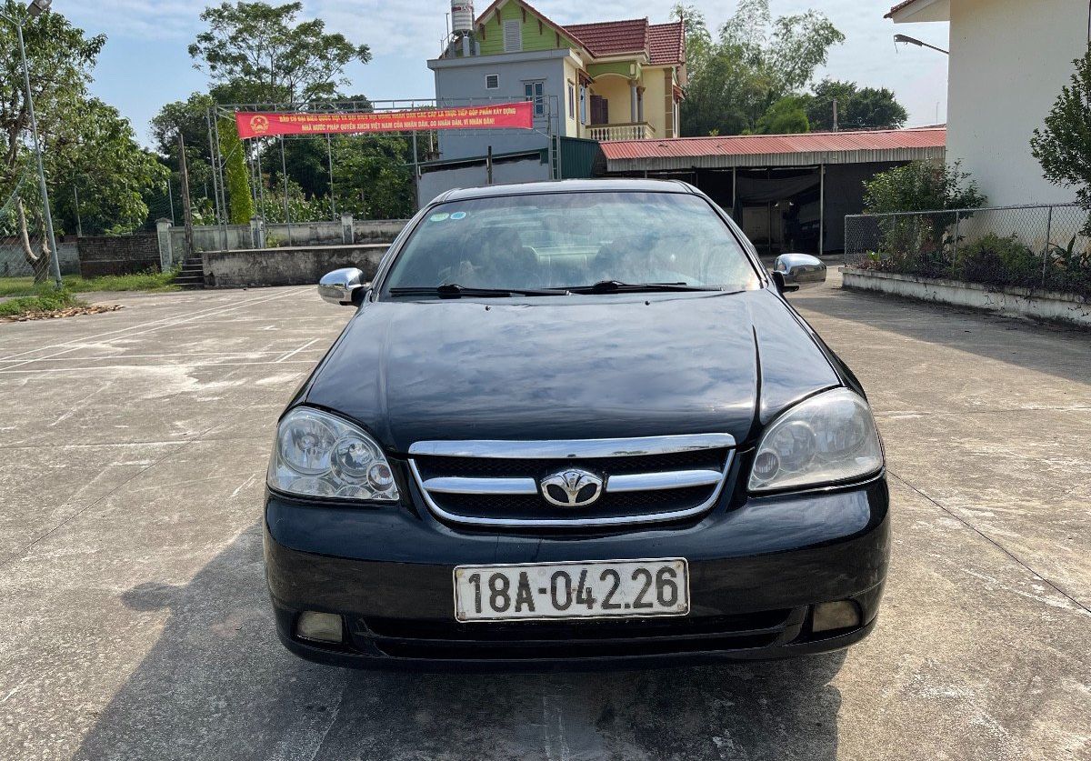 Daewoo Lacetti 2007 - Bán Daewoo Lacetti năm 2007, màu đen