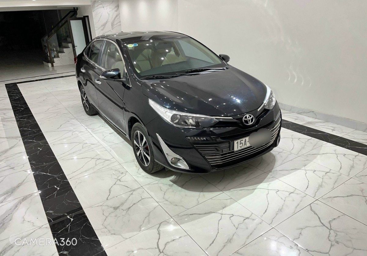 Toyota Vios   1.5G 2019 - Cần bán xe Toyota Vios 1.5G năm sản xuất 2019, màu đen  