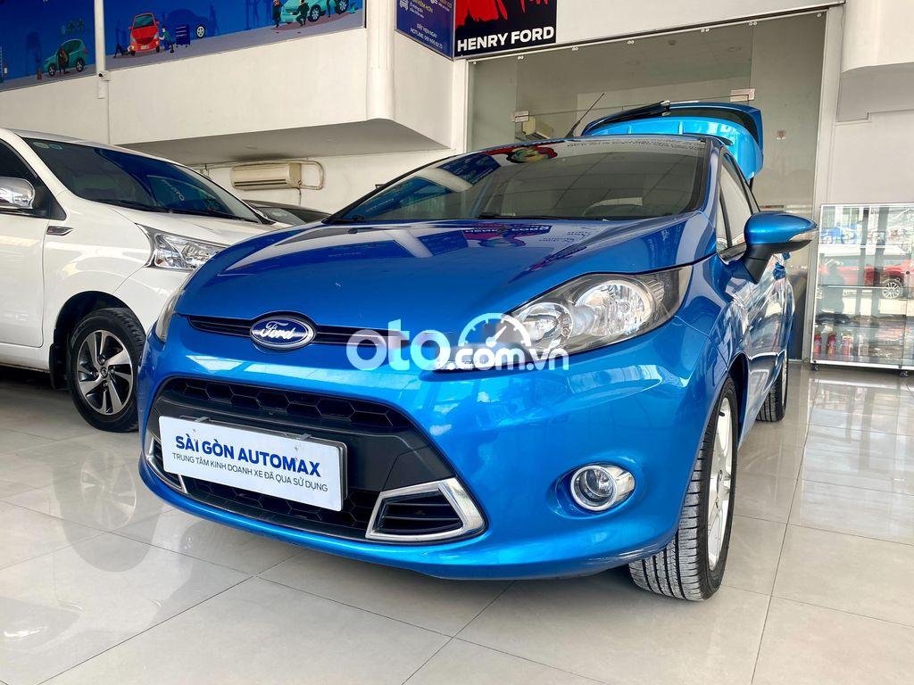 Ford Fiesta    2011 - Bán Ford Fiesta năm sản xuất 2011, màu xanh lam 