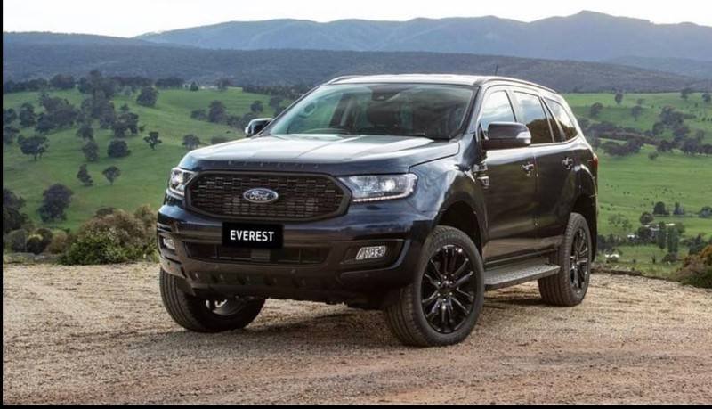 Ford Everest 2021 - Bán ô tô Ford Everest sản xuất năm 2021, màu xanh lam, nhập khẩu