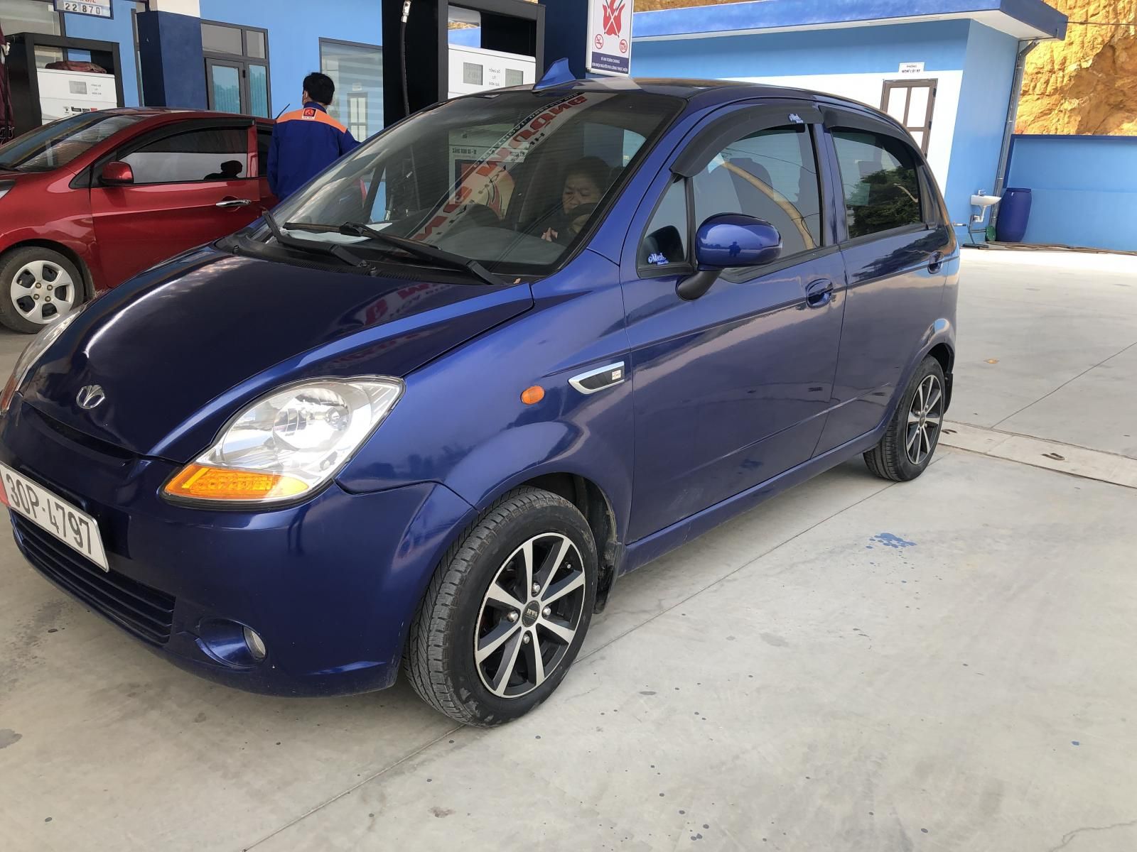 Daewoo Matiz 2009 - Cần bán gấp Daewoo Matiz sản xuất năm 2009, màu xanh lam, xe nhập chính chủ giá cạnh tranh