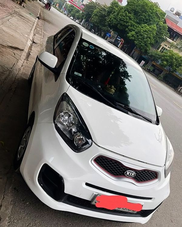 Kia Morning   EX  2015 - Bán ô tô Kia Morning EX đời 2015, màu trắng