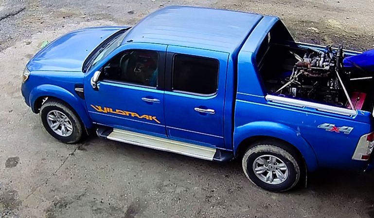 Ford Ranger   2009 - Cần bán lại xe Ford Ranger năm 2009, màu xanh lam, xe nhập, giá chỉ 280 triệu