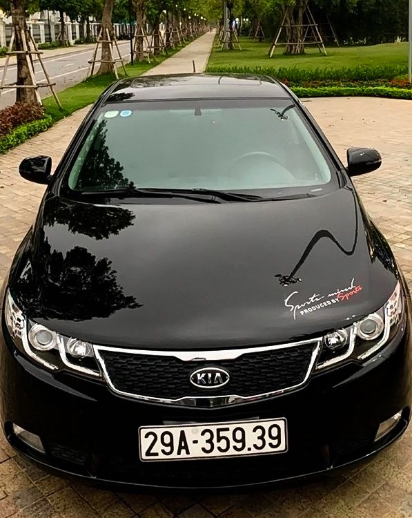 Kia Cerato   1.6AT 2011 - Cần bán xe Kia Cerato 1.6AT 2011, màu đen, nhập khẩu  