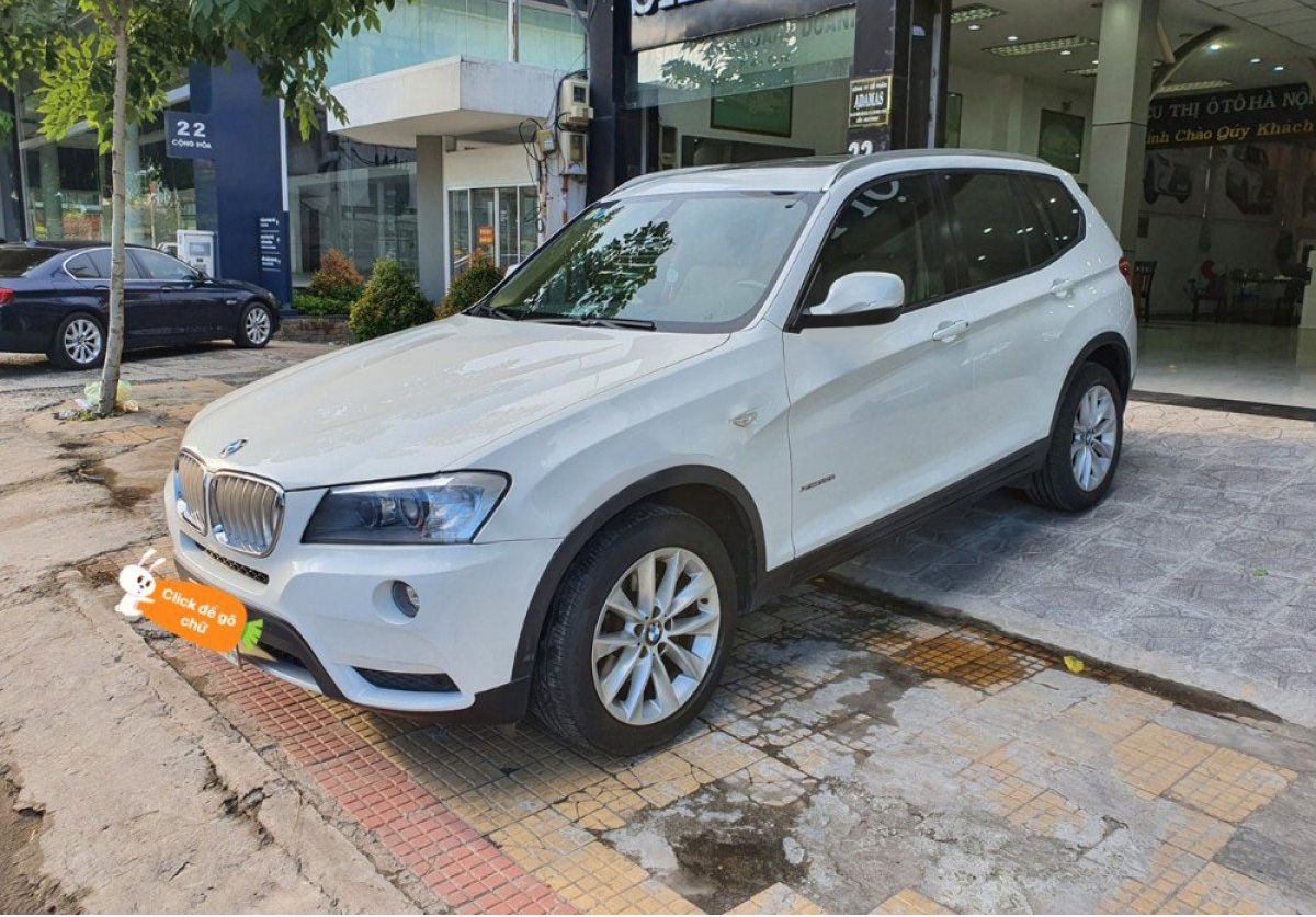 BMW X3 2011 - Xe BMW X3 đời 2011, màu trắng, nhập khẩu nguyên chiếc còn mới