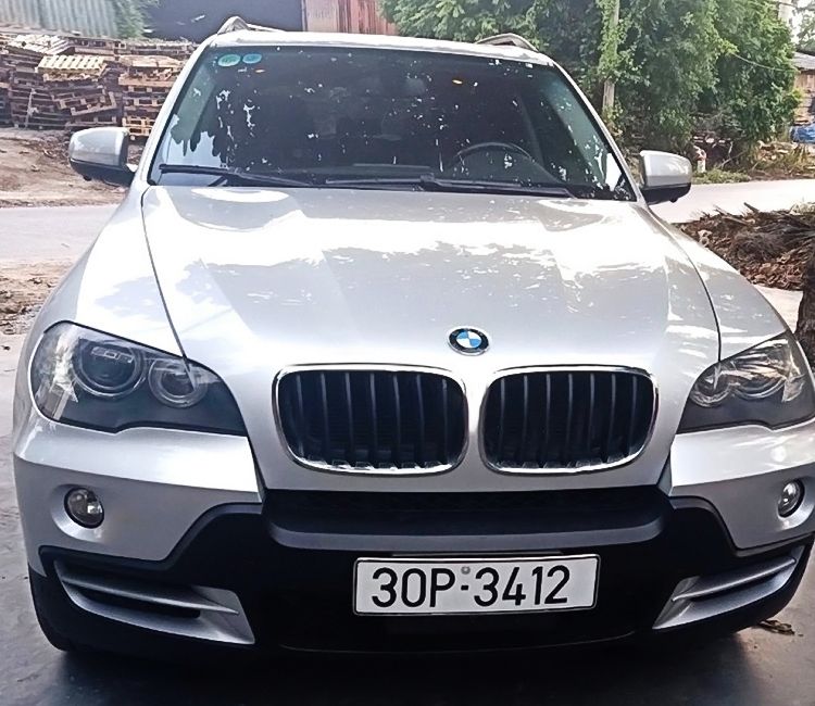 BMW X5 2007 - Cần bán lại xe BMW X5 2007, màu bạc, nhập khẩu chính chủ giá cạnh tranh