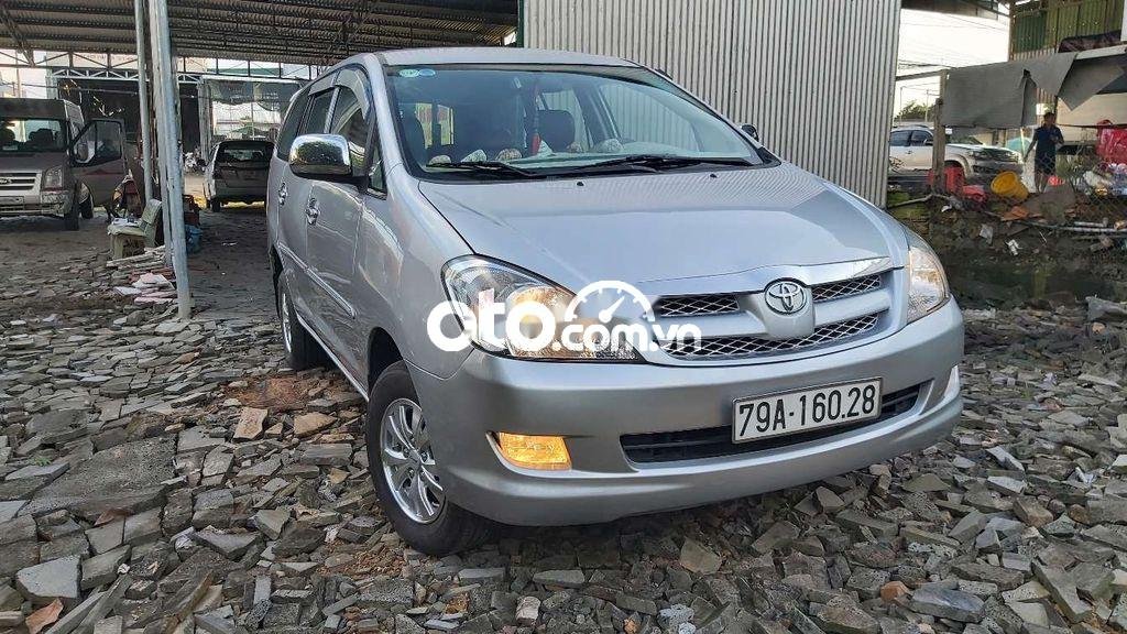 Toyota Innova     2008 - Bán Toyota Innova năm sản xuất 2008, màu bạc còn mới, giá tốt