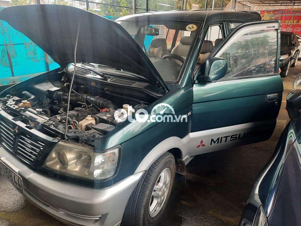 Mitsubishi Jolie 2004 - Cần bán gấp Mitsubishi Jolie đời 2004, màu xanh lam còn mới 