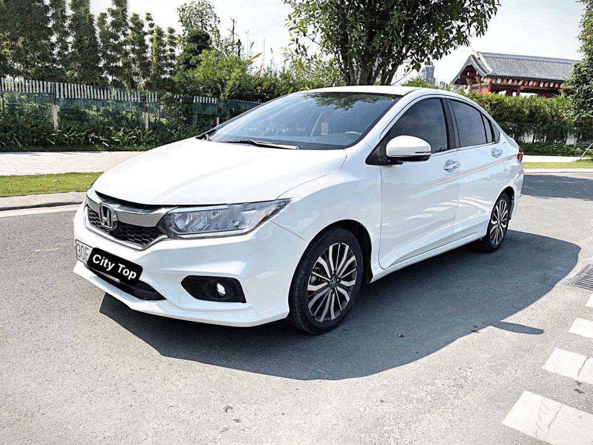 Honda City   1.5TOP 2017 - Cần bán gấp Honda City 1.5TOP năm 2017, màu trắng