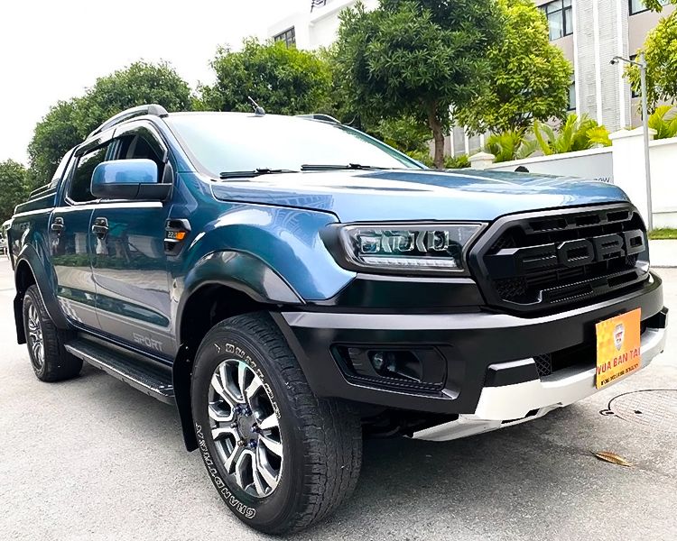 Ford Ranger   XLS AT  2015 - Bán xe Ford Ranger XLS AT 2015, màu xanh lam, xe nhập, 525tr