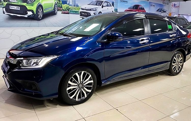 Honda City   CVT   2018 - Cần bán gấp Honda City CVT sản xuất 2018, màu xanh lam  