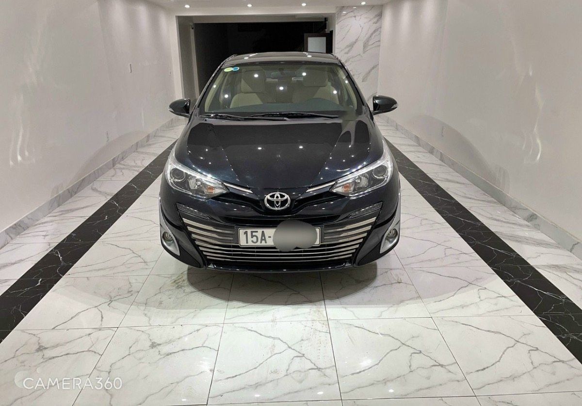 Toyota Vios   1.5G 2019 - Cần bán xe Toyota Vios 1.5G năm sản xuất 2019, màu đen  