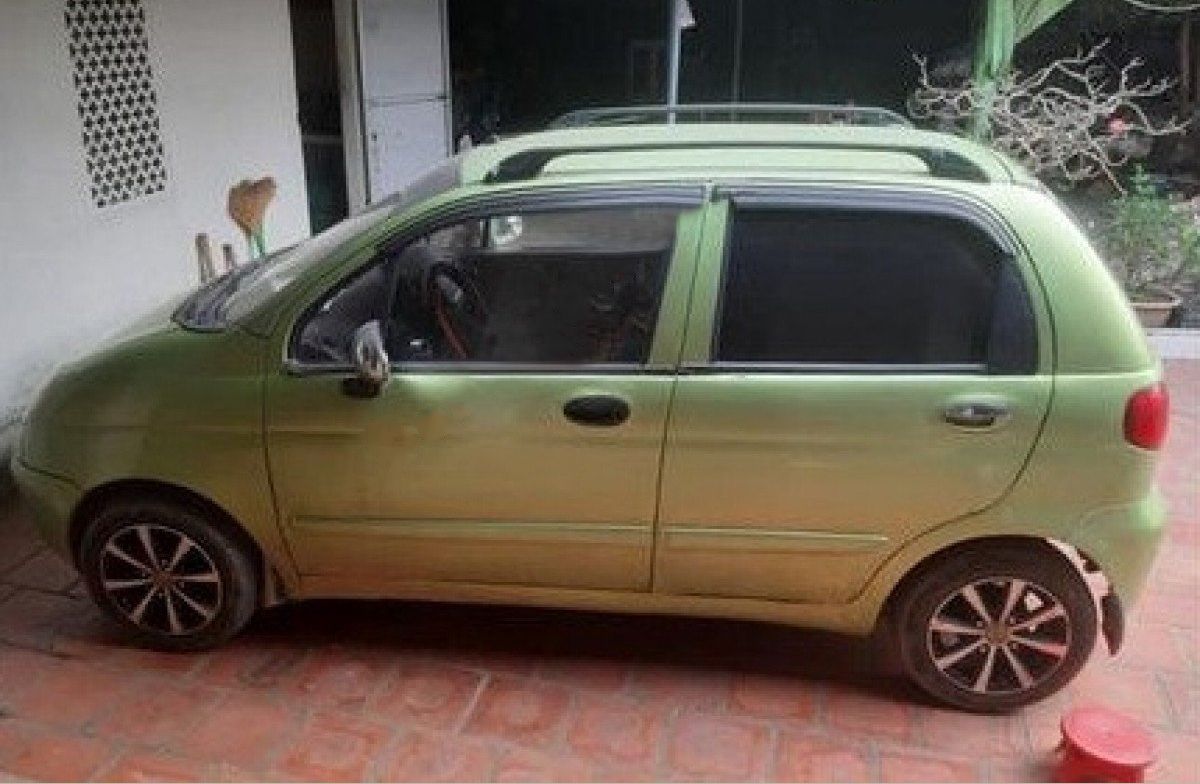 Daewoo Matiz   SE 0.8 MT 2007 - Cần bán lại xe Daewoo Matiz SE 0.8 MT sản xuất năm 2007, màu xanh