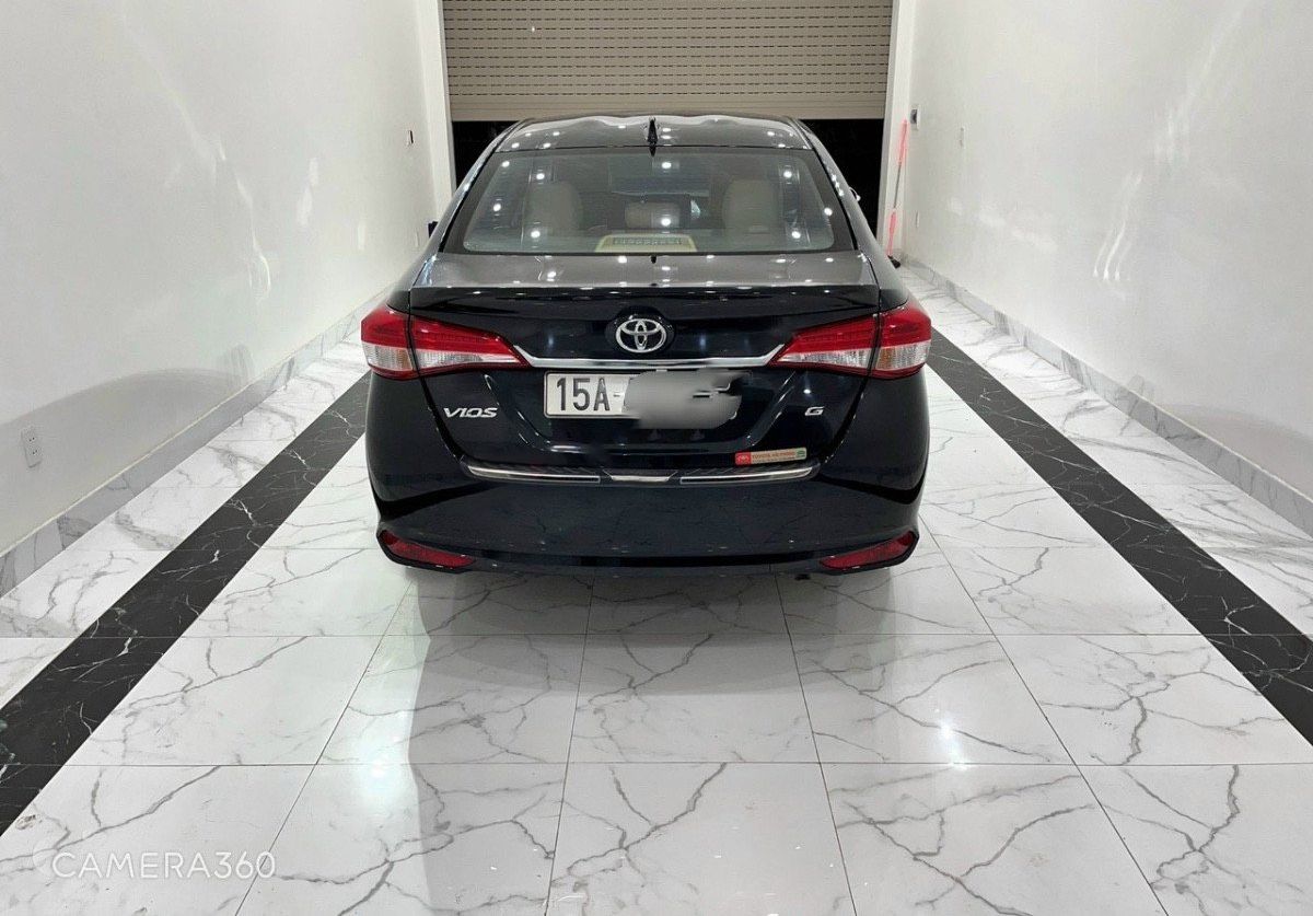 Toyota Vios   1.5G 2019 - Cần bán xe Toyota Vios 1.5G năm sản xuất 2019, màu đen  