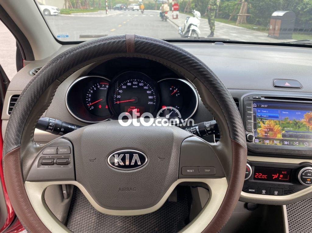 Kia Morning   2018 - Bán ô tô Kia Morning 2018, màu đỏ còn mới, giá 336tr