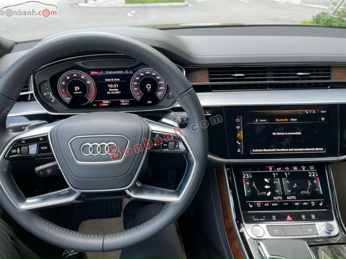 Audi A8  L 55 TFSI   2021 - Bán Audi A8 L 55 TFSI đời 2021, màu đen, nhập khẩu