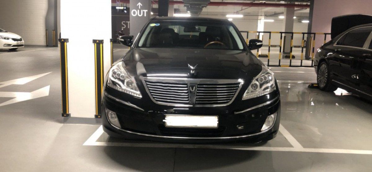 Hyundai Equus   2011 - Bán ô tô Hyundai Equus 2011, màu đen, nhập khẩu nguyên chiếc  