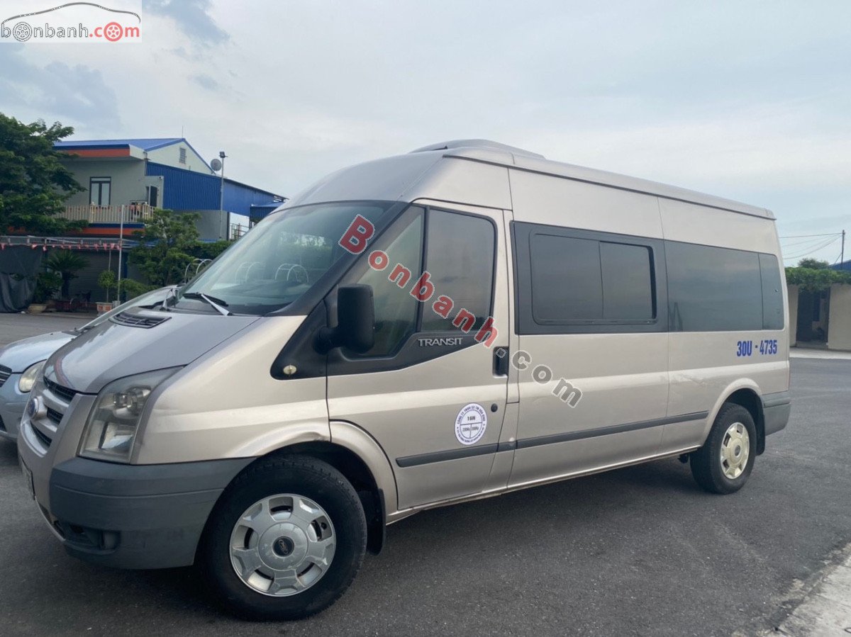 Ford Transit 2009 - Bán Ford Transit sản xuất năm 2009, màu bạc giá cạnh tranh