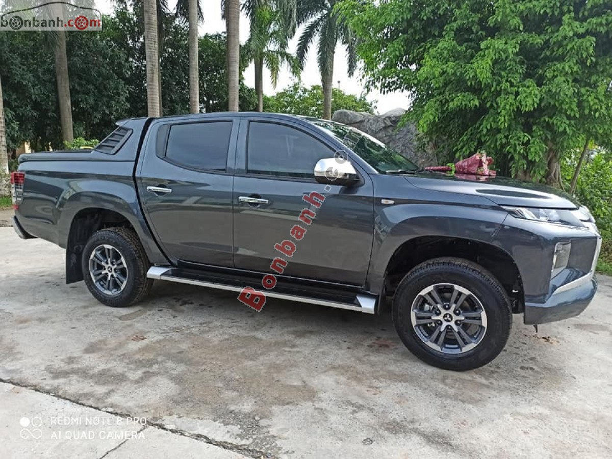 Mitsubishi Triton   GLX 2020 - Bán ô tô Mitsubishi Triton GLX 2020, màu đen, xe nhập, 567 triệu