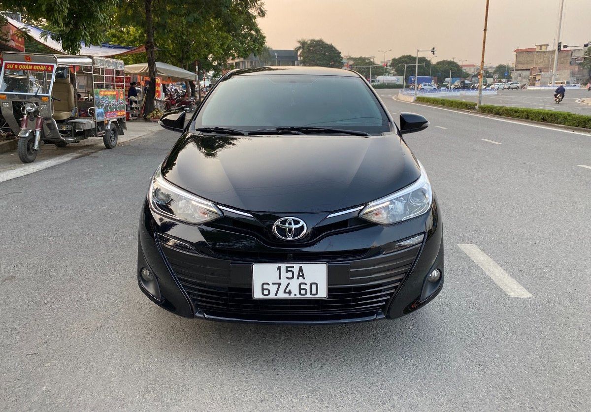 Toyota Vios   1.5 G  2019 - Cần bán Toyota Vios 1.5 G đời 2019, màu đen còn mới
